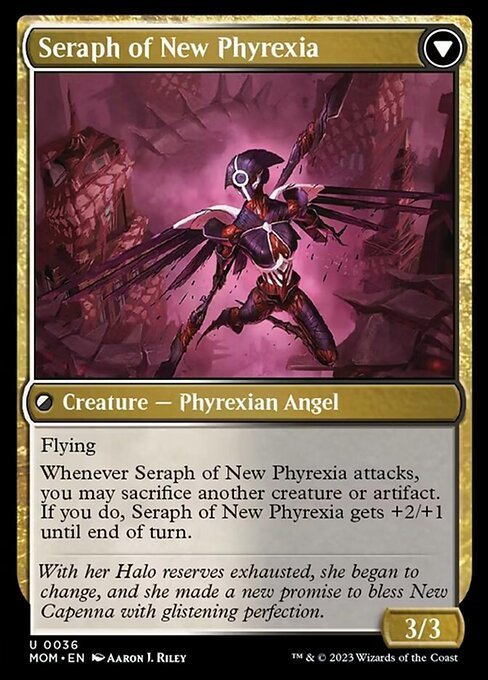 Seraph of New Phyrexia (March of the Machine)